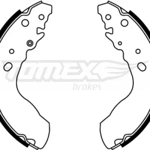Zestaw szczęk hamulcowych TOMEX BRAKES TX 22-03 Rabat