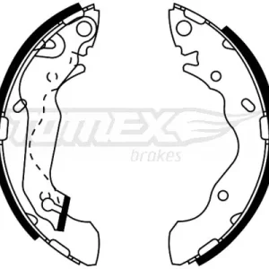 Zestaw szczęk hamulcowych TOMEX BRAKES TX 22-05 Zamów teraz
