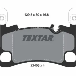 Tylko do końca tygodnia Zestaw klocków hamulcowych, hamulce tarczowe TEXTAR 2246801