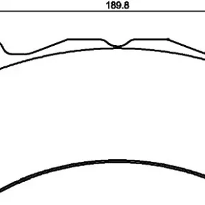 Zestaw klocków hamulcowych, hamulce tarczowe TEXTAR 2258501 Dodaj do koszyka