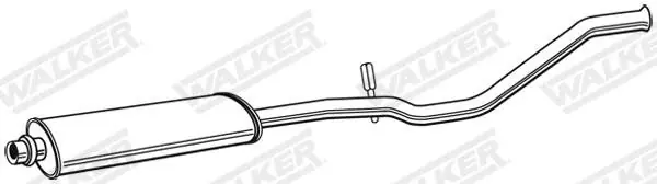 Rabat Tłumik środkowy WALKER 22618