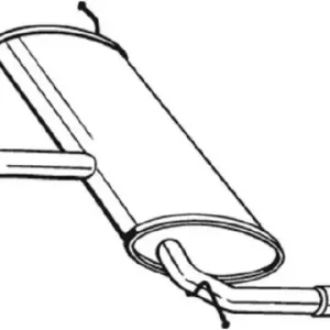 Taniej Tłumik końcowy BOSAL 227-039