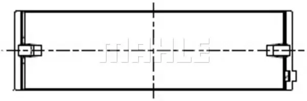 Tuleja łożyska wału korbowego MAHLE 227 HL 21666 025 Najlepsza cena