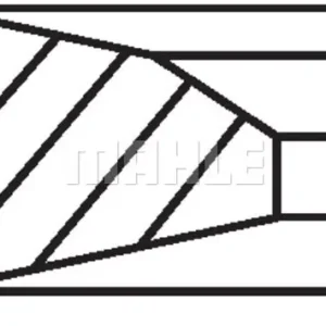 Oferta Zestaw pierścieni tłokowych MAHLE 227 RS 00143 0N0