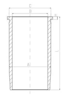 Ostatnie sztuki Tuleja cylindrowa MAHLE 227 WN 56 01