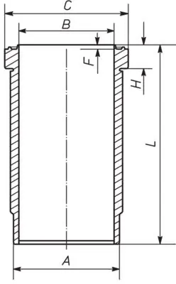 Tuleja cylindrowa MAHLE 227 WN 67 01 Tani