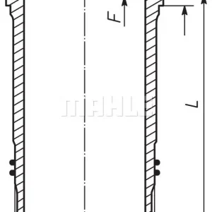 Tylko do końca tygodnia Tuleja cylindrowa MAHLE 227 WN 70 01