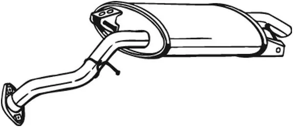 Tłumik końcowy BOSAL 228-081 Ograniczona ilość