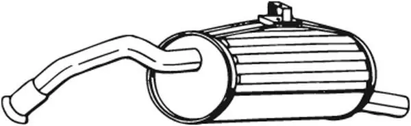 Tłumik końcowy BOSAL 228-205 Bezpieczna płatność