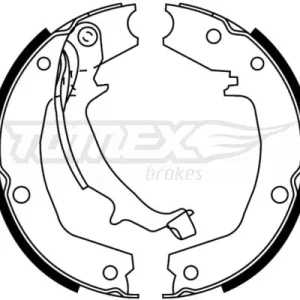 Zestaw szczęk hamulcowych TOMEX BRAKES TX 22-72 Niska cena