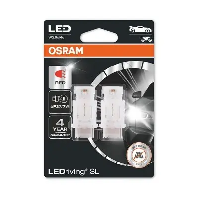 Nie przegap ZAROWKA LED P27/7W RED 12V 1.4W LEDRIVIN