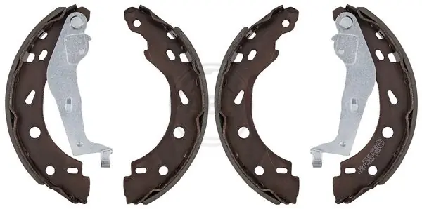 Łatwy zwrot Zestaw szczęk hamulcowych A.B.S. 9123