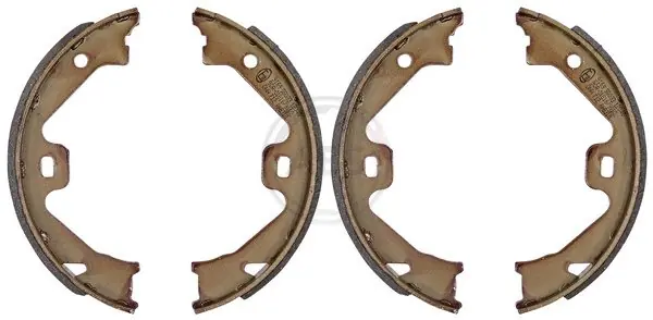 Zestaw szczęk hamulcowych, hamulec postojowy A.B.S. 9169 Super okazja