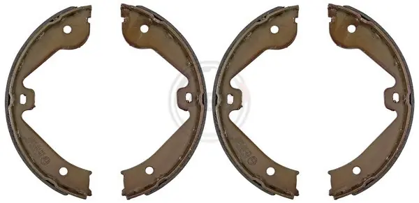 Tani Zestaw szczęk hamulcowych, hamulec postojowy A.B.S. 9177