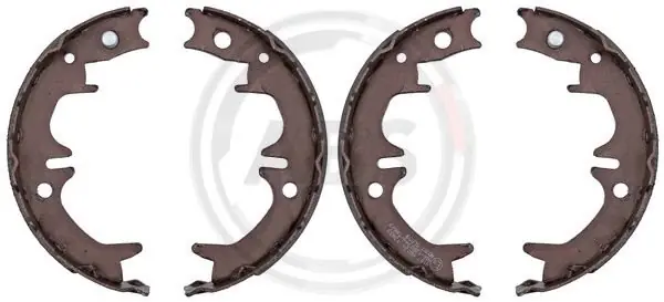 Zestaw szczęk hamulcowych, hamulec postojowy A.B.S. 9187 Ograniczona ilość