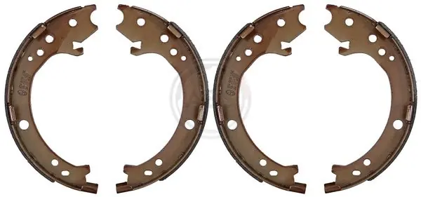 Zestaw szczęk hamulcowych, hamulec postojowy A.B.S. 9204 Rabat