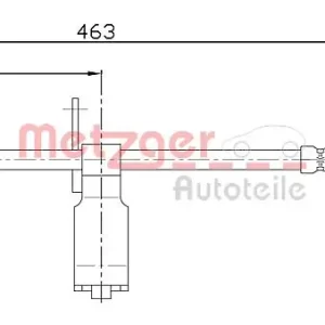 Zniżka Sklep Wazcar  Karta produktu: MTG 4112540 METZGER AUTOTEILE PRZEWÓD HAM.