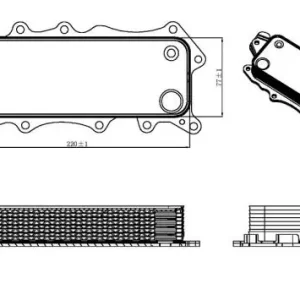 Bezpieczne zakupy Chłodnica oleju NRF 31319 2721880001