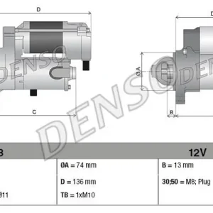 Rozrusznik DENSO DSN1238 281000N120 Hit sprzedaży