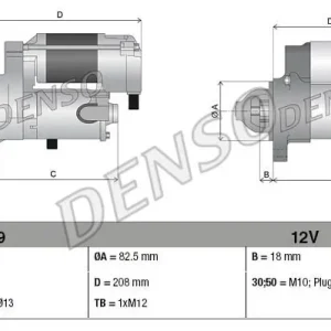 Szybka wysyłka Rozrusznik DENSO DSN1229 2810030050
